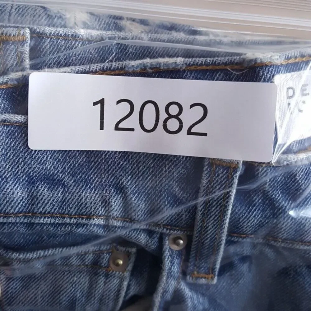 DEREK LAM 10 CROSBY Jeans Womens Size 25 Light Wash Straight High Rise LOU